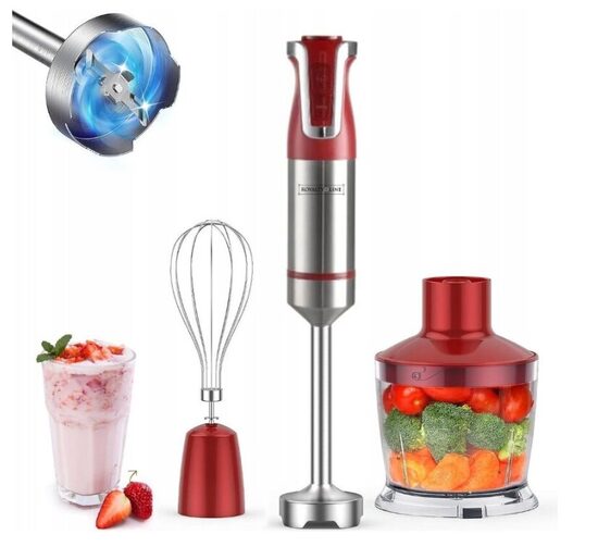 Trintuvas universalus 3 iš 1 rankinio blenderio, plaktuvo, smulkintuvo komplektas